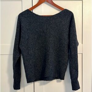 Banana Republic Dark Grey Sweater - Boat Neck